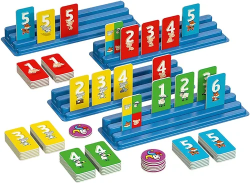 Miniatura 5 de Schmidt Juegos 51439 MyRummy Kids, Bring Me with Game in a Metal Tin, Colorido