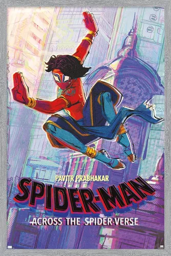 Miniatura 17 de Trends International Marvel Spider-Man: Across The Spider-Verse - Pavitr Prabhakar - Póster de pared de una hoja, 34 pulgadas de largo x 22.4