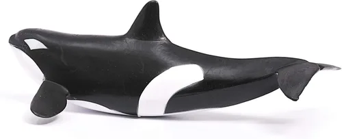 Miniatura 7 de schleich Wild Life - Juguete de ballena asesina – Figura realista de orca de 8 pulgadas – Figura de animal de vida silvestre del océano para jugar