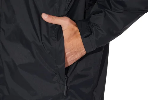 Miniatura 5 de Chaqueta impermeable ligera para hombre, con capucha ajustable, rompevientos para senderismo al aire libre