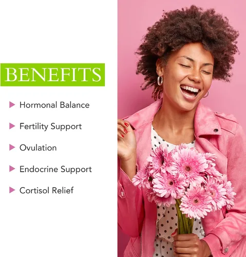 Miniatura 5 de Ovi Harmony Suplemento para mujeres – Suplementos de equilibrio hormonal y fertilidad – Puede promover la ovulación, la salud endocrina, el alivio