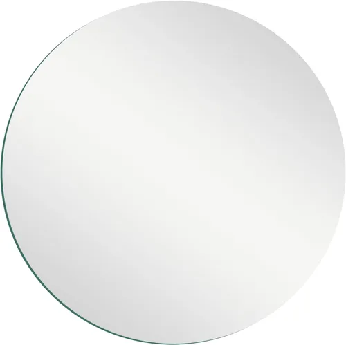 Miniatura 7 de Espejo redondo de vidrio de 8 pulgadas, espejo circular montado en la pared para baño, sala de estar, decoración del hogar, pequeños platos redondos