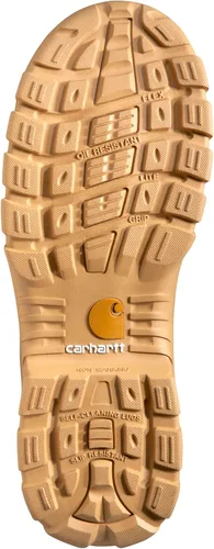 Miniatura 4 de Carhartt Botas de trabajo resistentes y flexibles para hombre de 6 pulgadas, Trigo, talla única