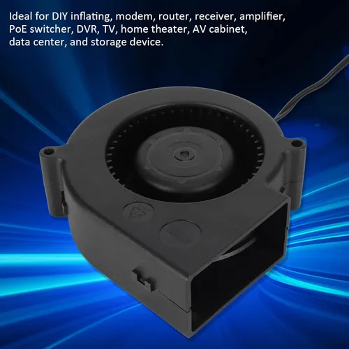 Miniatura 2 de Ventilador de enfriamiento de ventilador de 3.819 x 1.299 in, ventilador USB de 3.8 pulgadas, modo de 3 velocidades, CC 5 V, sin escobillas, 3800