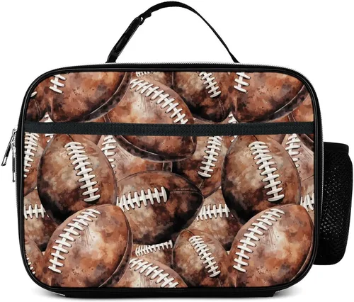 Miniatura 14 de Bolsa de almuerzo de mármol azul aislada reutilizable para niños y niñas, bolsa térmica térmica para hombres, mujeres, escuela, trabajo, picnic