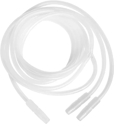 Accesorios para máquinas de terapia de vacío, tubo de manguera tipo Y de silicona premium Yofuly | Tubo de vacío de silicona transparente (pequeño)