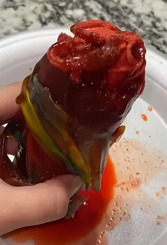 Miniatura 6 de Kit de Pepinillos con Chamoy, Mezcla de Dulce Mexicano Listo para Hacer la Famosa Tendencia de TikTok, Incluye Pepinillo Original Alamo Dill, Baby