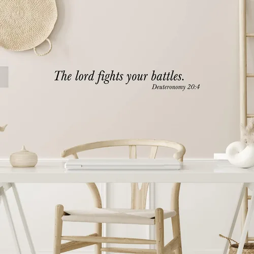 Miniatura 2 de BBTO - Calcomanías de pared con versículos bíblicos, citas inspiradoras, calcomanías religiosas motivacionales, escrituras adhesivas para pelar