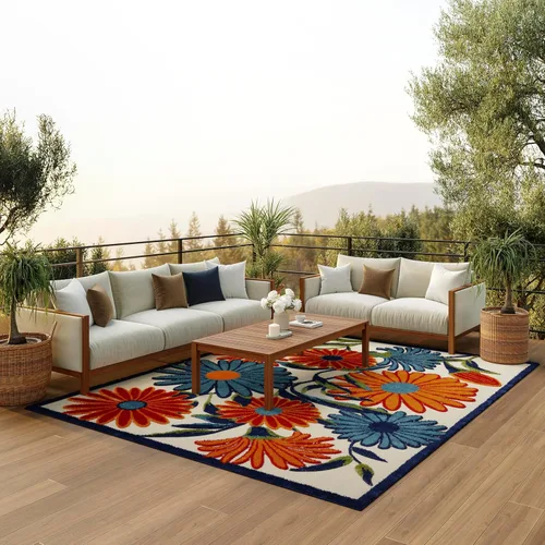 Miniatura 19 de Nourison Home Aloha - Alfombra beige de 2 pies 3 pulgadas x 12 pies, fácil de limpiar, no se desprende, para dormitorio, sala de estar, comedor