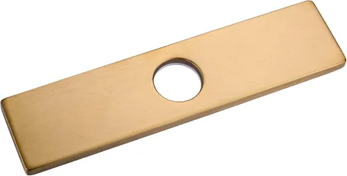 Miniatura 13 de Placa de cubierta de orificio para grifo de fregadero de 10 pulgadas para lavabo de baño y cocina, grifo de bronce frotado con aceite, placa