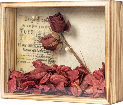Miniatura 9 de Marco de Caja de Sombra 5x10 Caja de Exhibición de Caja de Sombra con Fondo de Lino para Premios, Objetos de Colección, Flores, Fotos, Recuerdos