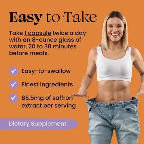 Miniatura 4 de Optimal Prime Suplemento de azafrán - Extracto de azafrán 100% puro de 88.5 mg - Ayuda a apoyar el estado de ánimo, energía y metabolismo óptimos