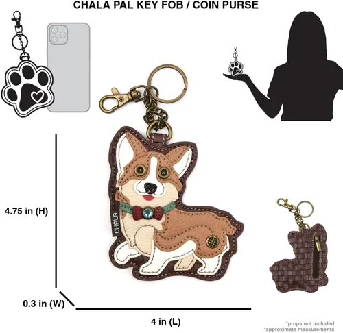 Miniatura 68 de CHALA Dog Collection - Llavero decorativo para mujer
