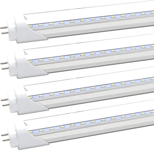 Striplight Tubo de luz LED T8 T10 T12 de 2 pies, repuesto LED de 8 W para bombilla fluorescente de 24 pulgadas, equivalente a 20 W, 1120 lm, 5000 K