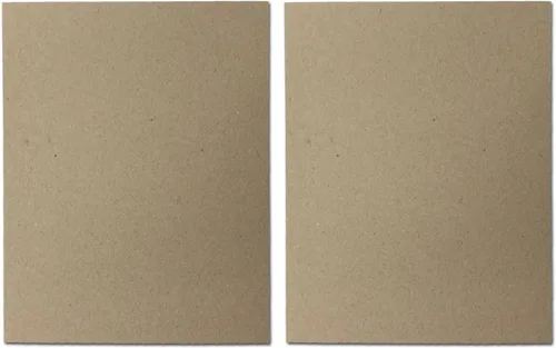 Miniatura 3 de Hojas de aglomerado Kraft – 8 1/2 pulgadas x 11 pulgadas – Gruesas (30 unidades) – 100 piezas – Perfecto para álbumes de recortes, manualidades
