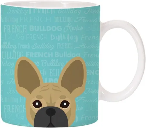 Miniatura 15 de Taza de café de cerámica con diseño de raza de perro de 11 oz (Border Collie)