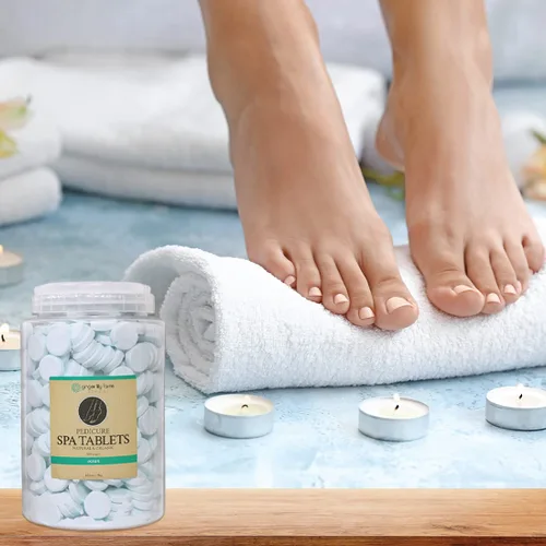 Miniatura 5 de Ginger Lily Farms Botanicals - Tabletas de spa de pedicura, naturales y orgánicas, repone la humedad, suaviza y acondiciona la piel, aroma oceánico