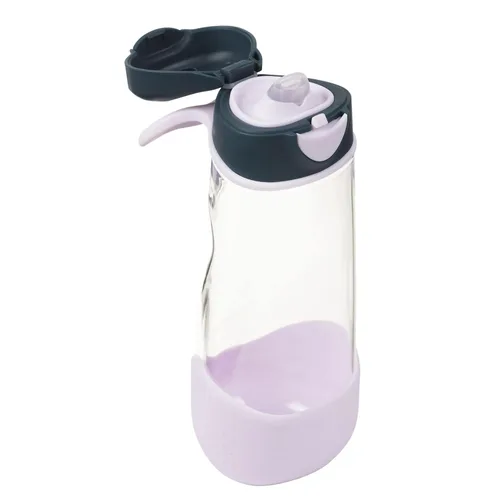 Miniatura 16 de b.box Botella de agua deportiva de 15 onzas para niños, para la escuela, deportes, guardería, diseño sin popote para una fácil limpieza, a prueba