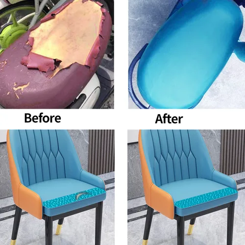 Miniatura 6 de LEMGUBKP Cinta de reparación de cuero autoadhesiva para muebles grandes, calcomanía de reparación de cuero de sofá, utilizada para muebles, sofás