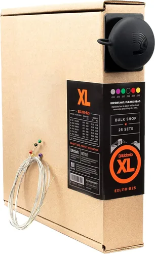 Miniatura 9 de D'Addario XL EXL115-10P - Cuerdas de níquel para guitarra eléctrica de 6 cuerdas, entonación perfecta, sensación consistente, durabilidad fiable