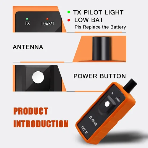 Miniatura 3 de Herramienta de aprendizaje TPMS para sensor de neumáticos GM, EL-50448 herramienta de activación y restablecimiento del sensor automático de presión