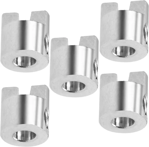 Miniatura 4 de ShareGoo - Paquete de 6 conectores de latón a control remoto para perros, horquilla de remo de 0.125 in/0.157 in/0.197 in/0.250 in para accesorios