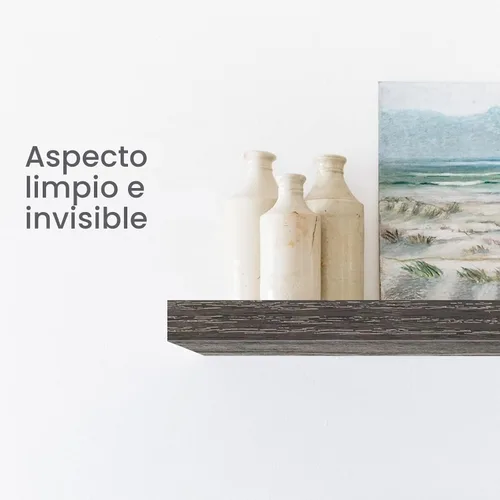 Miniatura 8 de QEEIG Estantes flotantes de baño para pared, estante de pared de 15.7 pulgadas sobre el inodoro, decoración del hogar, estantería pequeña de 15.7 x