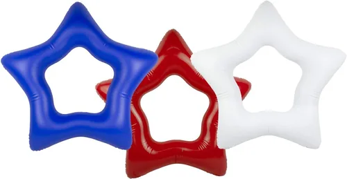 Miniatura 2 de Poolmaster American Stars - Flotadores inflables para piscina para niños y adultos