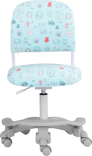 Silla ergonómica de escritorio para niños, silla de computadora de oficina de estudio, altura ajustable y profundidad del asiento, reposapiés *Gato