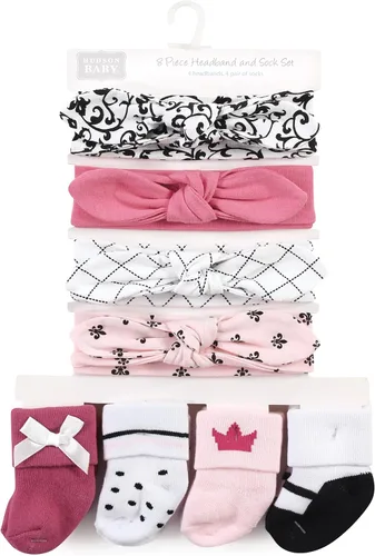 Miniatura 2 de Hudson Baby baby-girls Headband and Socks Set