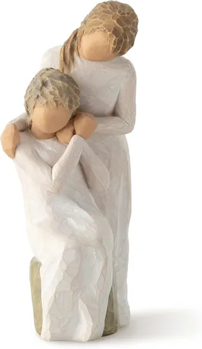 Willow Tree Amar a mi madre, aquí para ti, como siempre has estado para mí, expresa una relación cariñosa entre hija adulta y madre, recuerdo de una