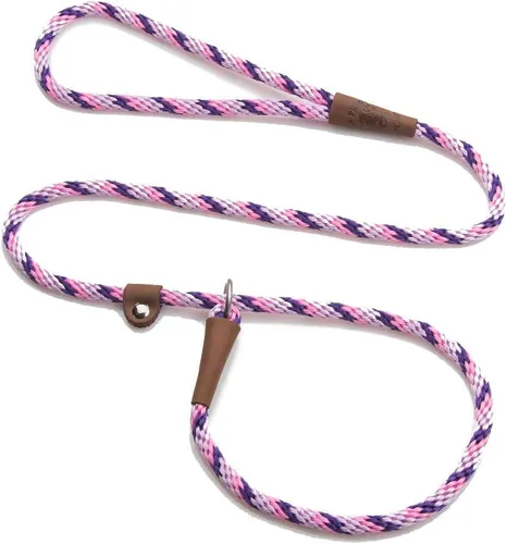 Miniatura 41 de Mendota - Correa deslizante para mascotas, combo de correa y collar para perro, fabricado en los Estados Unidos, amatista, 1/2 pulgadas x 4 pies