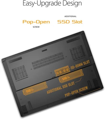 Miniatura 8 de ASUS TUF Dash 15 (2021) Ultra Slim Gaming Laptop, 15.6 pulgadas 144Hz FHD, GeForce RTX 3050 Ti, Intel Core i7-11370H, Memoria RAM DDR4 8GB, SSD NVMe