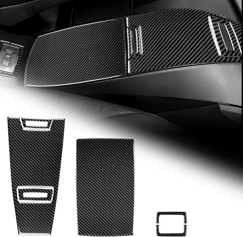 Miniatura 16 de AIRSPEED Fibra de carbono para BMW Z4 E85 E86 2003 2004 2005 2006 2007 2008 cubierta del marco interior de la caja de cambios de la consola central