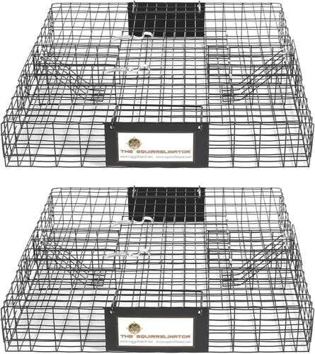 Miniatura 20 de Rugged Ranch Ratinator, trampa multi-captura para ratas, jaula humanitaria para interiores o exteriores, control de roedores para hogares, graneros