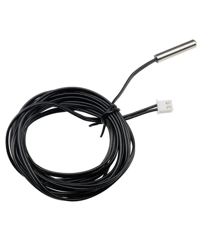 Miniatura 3 de diymore Sonda de sensor de temperatura de 6.6 ft, 3 piezas, 10 K, sonda de temperatura de 10 K, sonda de sensor de temperatura impermeable de acero