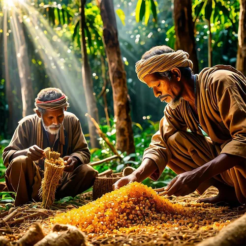 Miniatura 8 de Resina de mirra de alta calidad, resina de incienso somalí 100% natural para meditación, relajación, rituales espirituales, fragancia para el hogar