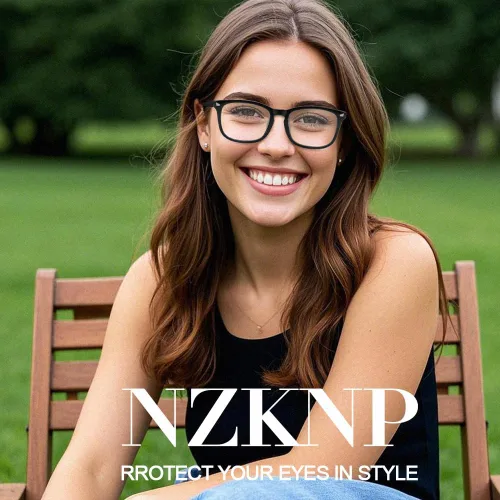 Miniatura 7 de NZKNP Blue Light Glasses for Woman Men,Blue Light Blocking Glasses,Clear Glasses