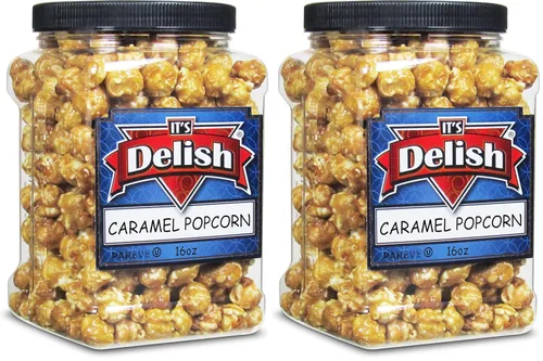 Miniatura 14 de Palomitas de Maíz Gourmet Kettle Corn de It's Delish, 6 Oz Envase Jumbo Palomitas de Maíz Dulces y Saladas Palomitas de Maíz Saludables