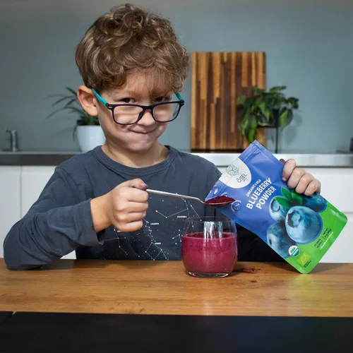 Miniatura 8 de ÖSEL BERRY Polvo orgánico de arándano silvestre de 3 onzas, certificado por USDA, sin azúcar añadido, ricos en antioxidantes, liofilizados