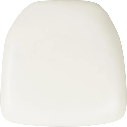 Miniatura 9 de Flash Furniture Cojín para silla Chiavari de vinilo negro duro