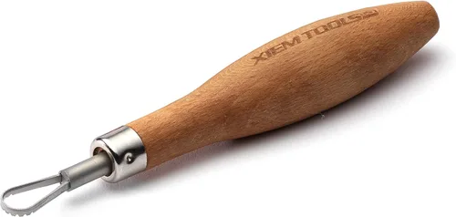 Miniatura 9 de Xiem Tools Herramienta de rastrillo de arcilla para cerámica y cerámica (mediano, rastrillo para vientre)