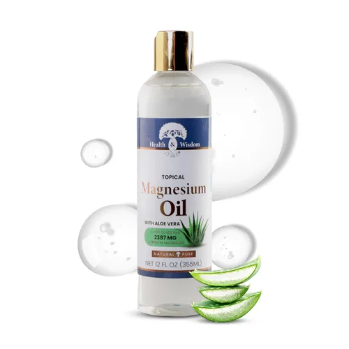 Miniatura 11 de Health & Wisdom Aceite de magnesio puro, alivio tópico muscular y articular, magnesio natural y puro grado USP extra fuerte – absorción mejorada