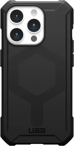 Miniatura 7 de URBAN ARMOR GEAR UAG - Funda compatible con iPhone 15 Pro de 6.1 pulgadas, Essential Armor negro, imán integrado compatible con carga MagSafe, funda