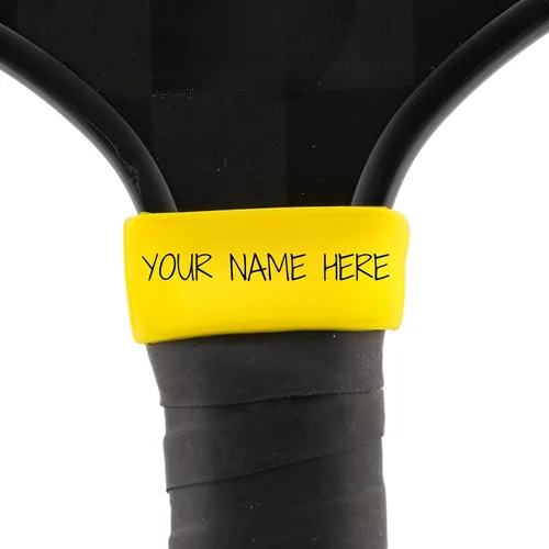 Miniatura 13 de Etiqueta de banda con nombre de paleta de pickleball personalizada, accesorio de agarre personalizado para jugadores, regalos de paleta