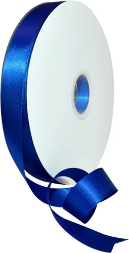 Miniatura 20 de Morex Ribbon Cinta de satén de doble cara de 1/4 pulgadas x 100 yardas, cinta blanca antigua para envolver regalos, tarjetas de regalo