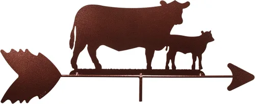 SWEN Products Solo flecha superior intercambiable con veleta de vaca y ternero