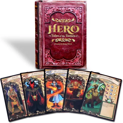 Miniatura 6 de Hero: Tales of The Tomes - por Tomekeeper Entertainment - Juego de cartas de batalla para adolescentes y adultos - Baraja comunitaria - Sin