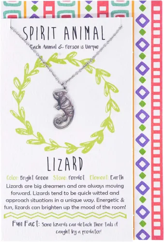 Miniatura 4 de Shag Wear - Collar con dije de espíritu animal de peltre para mujer, con sobre de regalo