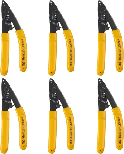 Miniatura 10 de 3 pelacables de fibra óptica CFS-3 con orificios de 3 puertos con mango de 6 pulgadas, llave hexagonal ajustable para chaqueta, amortiguador
